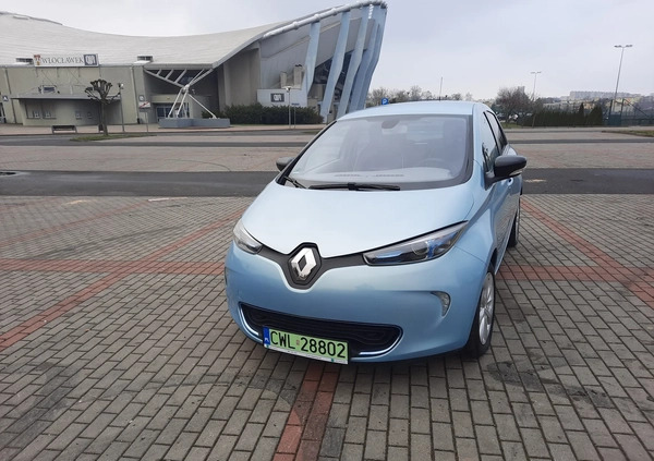 Renault Zoe cena 32900 przebieg: 87200, rok produkcji 2014 z Suchowola małe 67